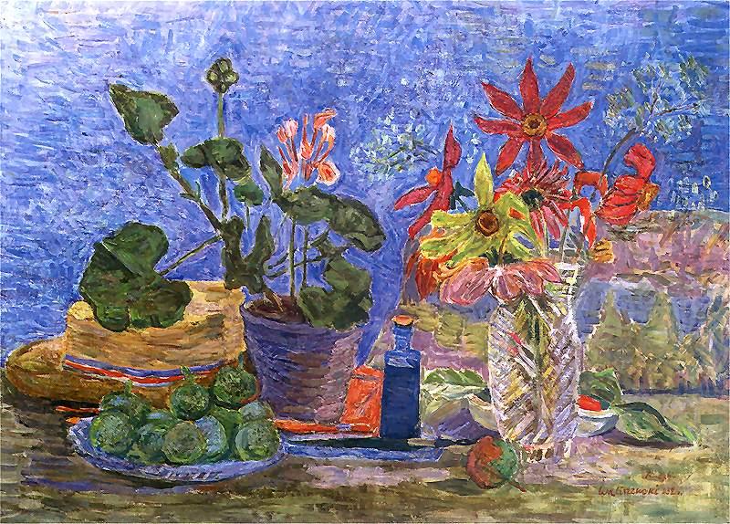 Zygmunt Waliszewski Flowers and fruits china oil painting image